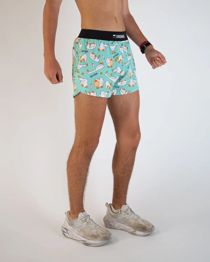 Chicknlegs Chicknlegs 2" Split Shorts – Men&