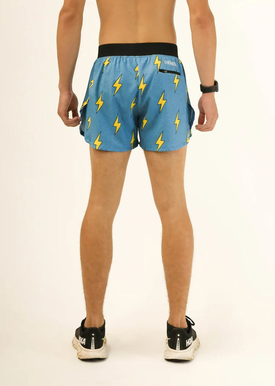 Chicknlegs Chicknlegs 4" Half Split Shorts – Men&
