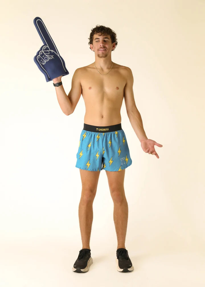 Chicknlegs Chicknlegs 4" Half Split Shorts – Men&