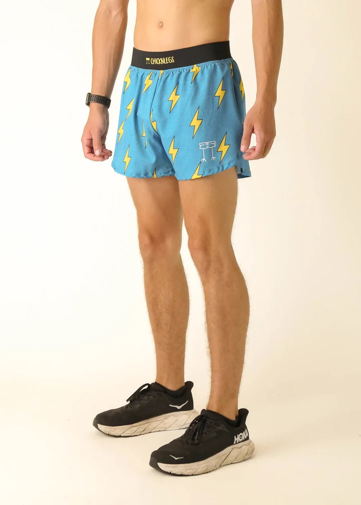 Chicknlegs Chicknlegs 4" Half Split Shorts – Men&