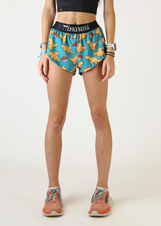Chicknlegs 1.5" Split Shorts – Women&