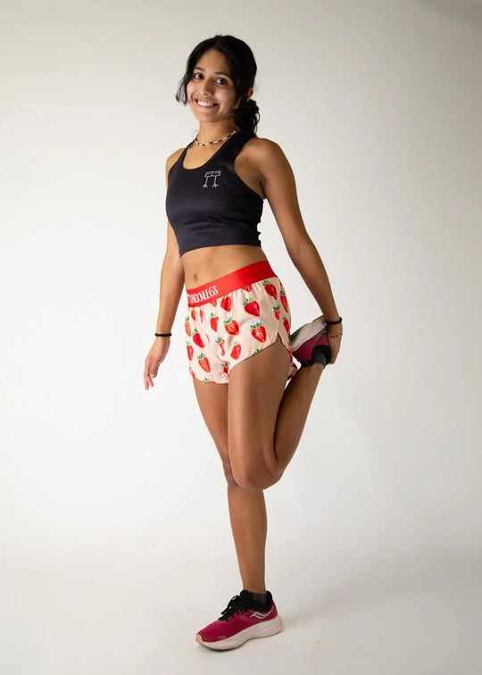 Chicknlegs Chicknlegs 1.5" Split Shorts – Women&