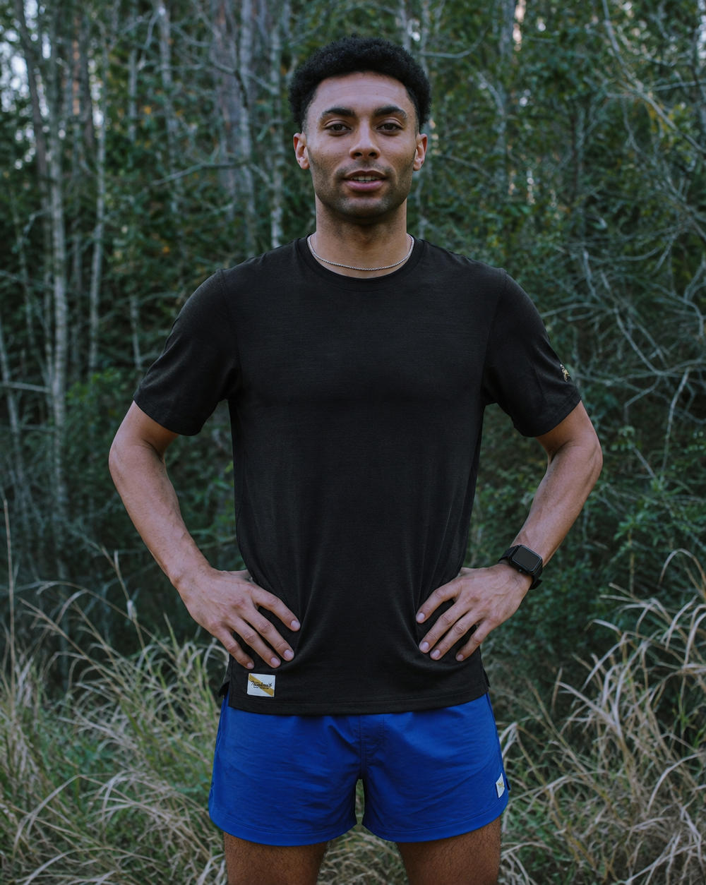 Tracksmith Session Tee – Men's – Black