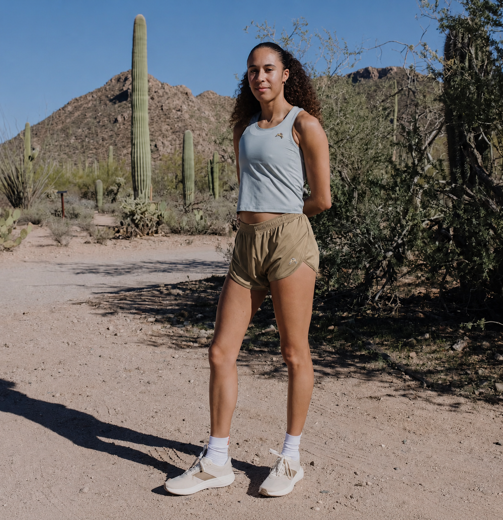 Tracksmith Twilight Split Shorts – Women's – Walnut