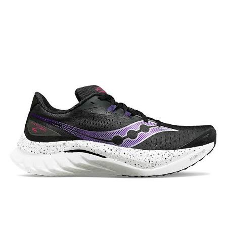 Black and purple Saucony Endorphin Speed 4 – Women&