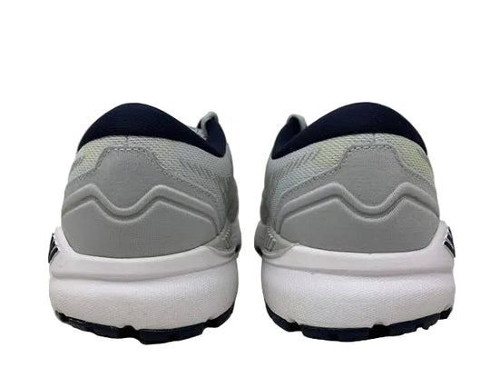 A pair of light gray and white athletic Brooks Addiction Gts 15 – Women&