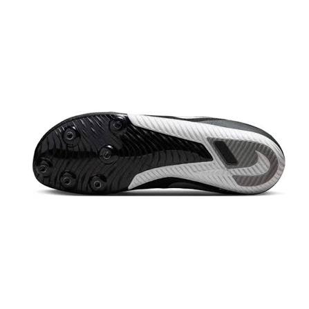 White sneaker sole with textured pattern on a white background