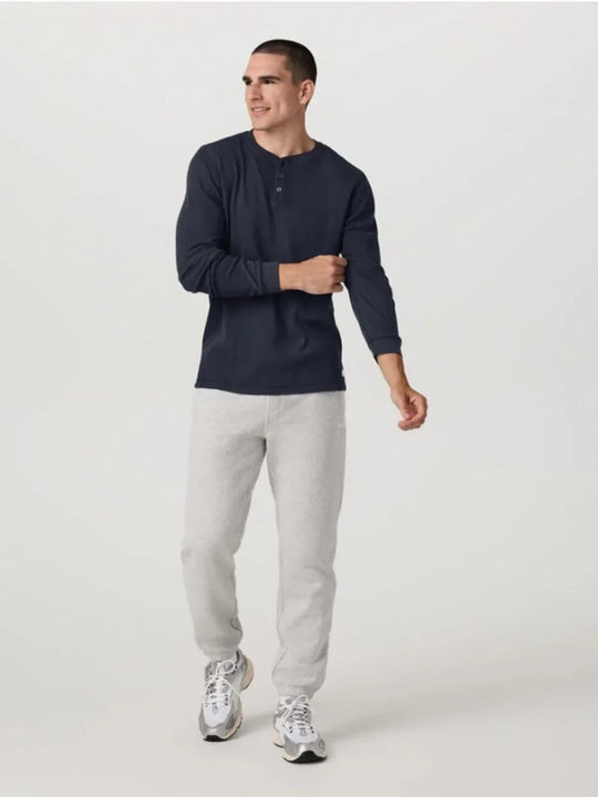 Vuori Waffle Henley – Men&