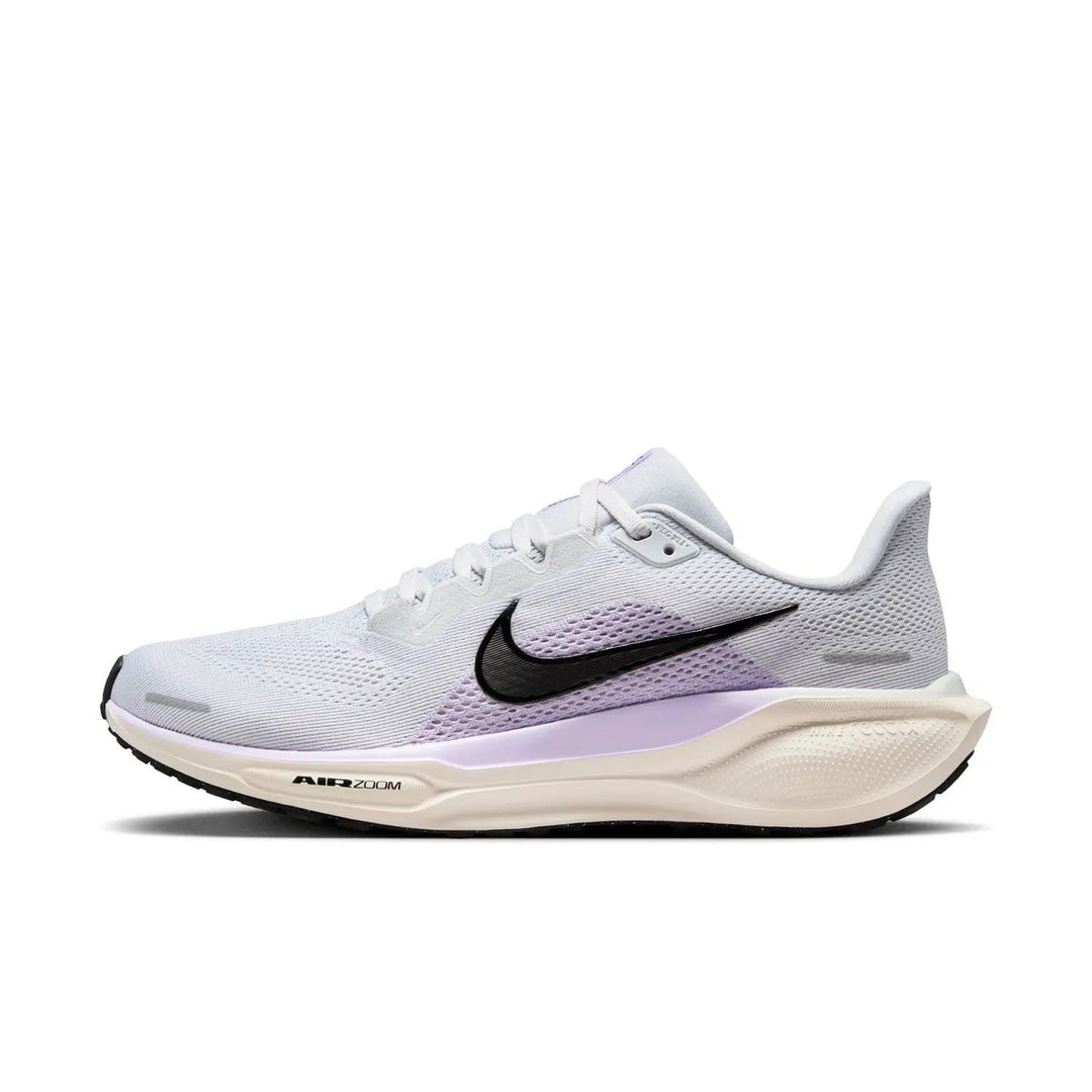 Nike Pegasus 41 – Women’s – Pure Platinum/black-lilac Bloom