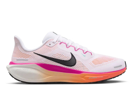 Nike Pegasus 41 – Women’s – White/black-fire Pink-orange Pulse 120