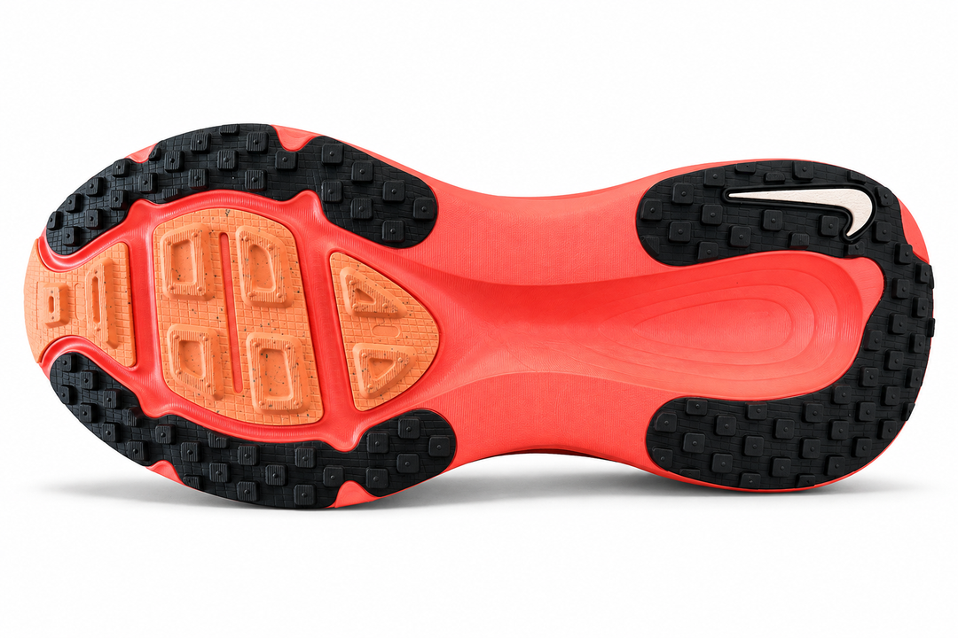 The outsole of a Nike Vomero 18 – Women&