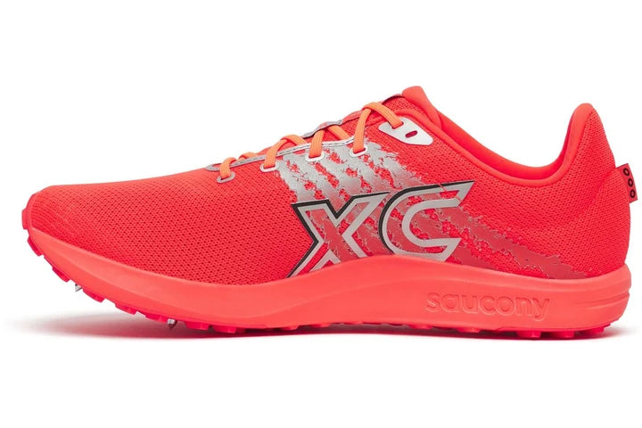 A bright red Saucony Kilkenny XC 10 – Men&
