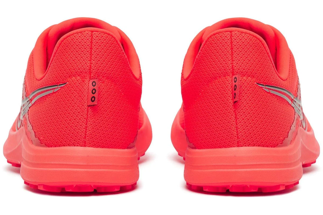 A pair of bright red Saucony Kilkenny XC 10 – Men&