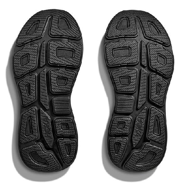 A pair of black Hoka Bondi 8 – Women&