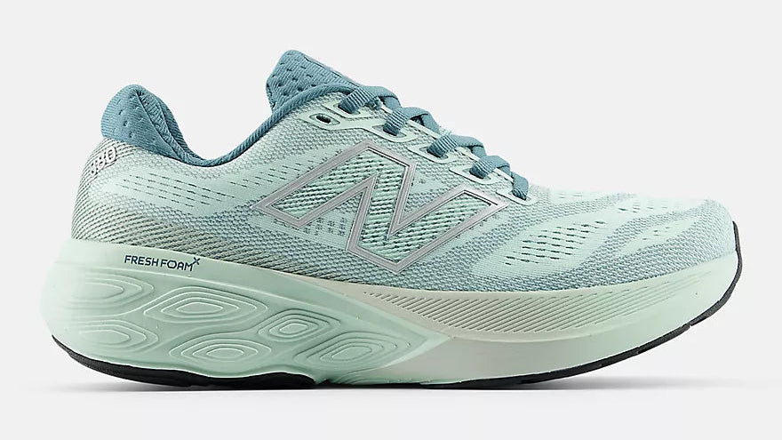 Light blue New Balance 880 V 15 running shoe with New Balance logo on a white background
